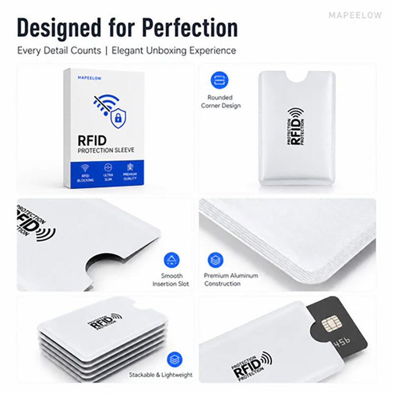 RFID-blocking credit card holder