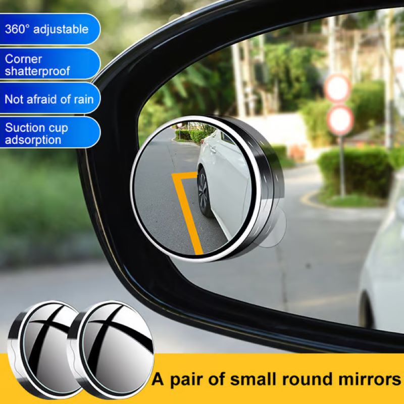 Car blind spot mirror (1 pair)