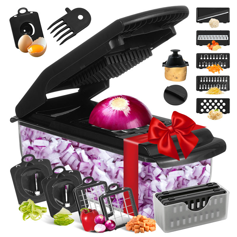Multi-function vegetable cutter 18-piece set