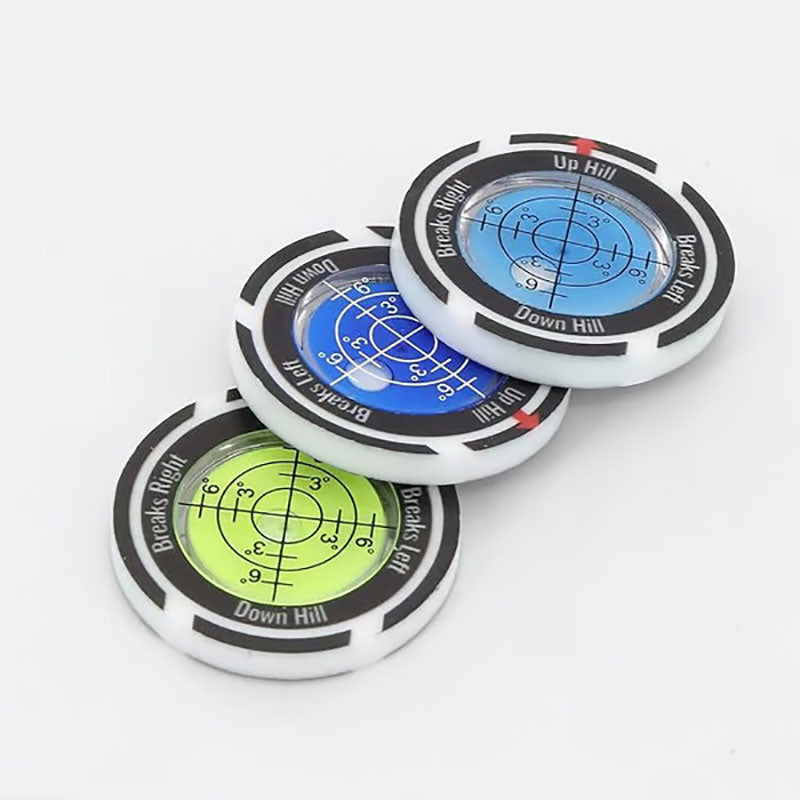 High-precision green reading aid golf cap clip ball marker（Pack of 4）