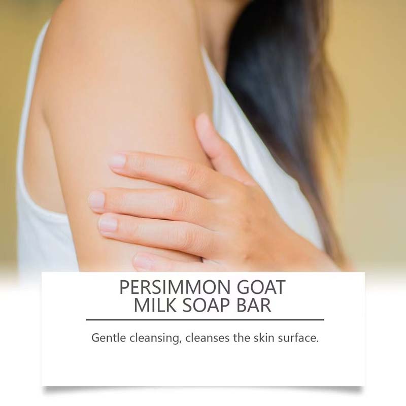 Persimmon goat milk body soap--buy one get one free