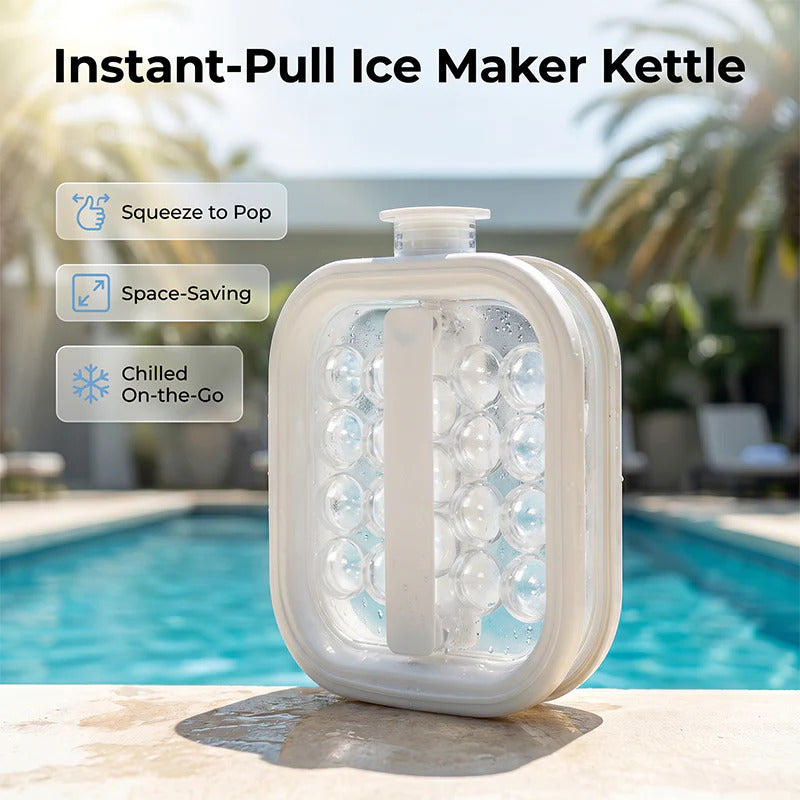 Portable Silicone Ice Ball Maker