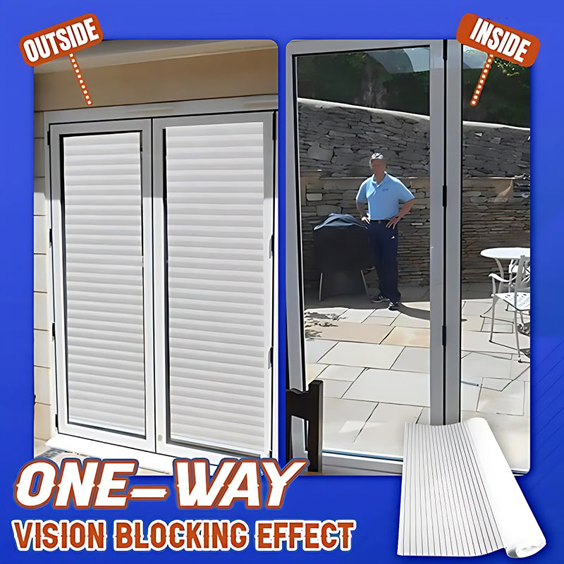 One-Way Imitation Blinds Privacy Window Cover