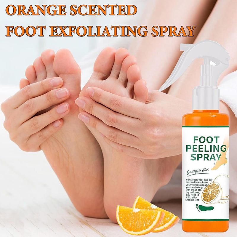 Foot Exfoliating Spray Improves Rough Skin Suitable for the Whole Body