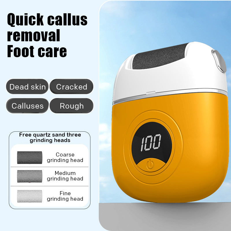 Electric digital foot grinder
