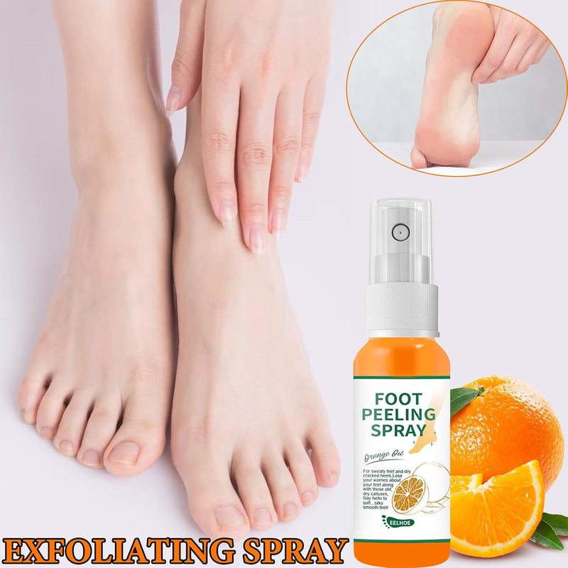 Foot Exfoliating Spray Improves Rough Skin Suitable for the Whole Body