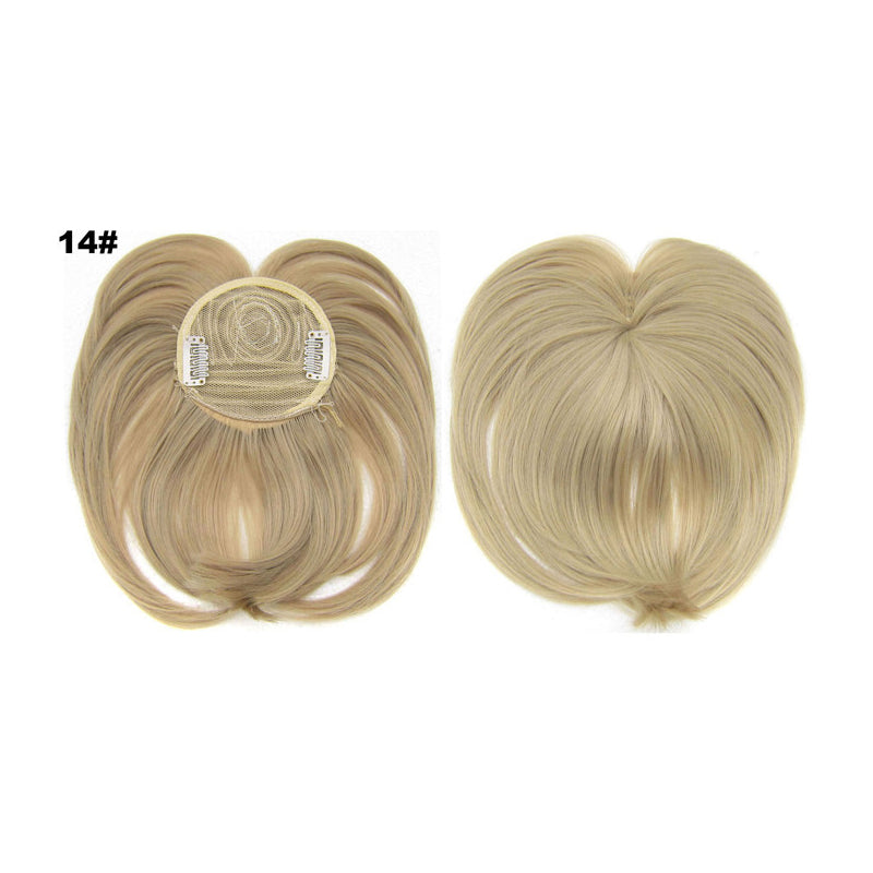 Heart-shaped bangs wig