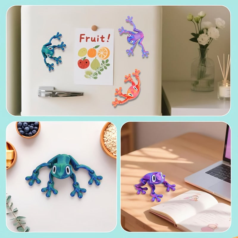 🔥3D printed magnetic frog toy