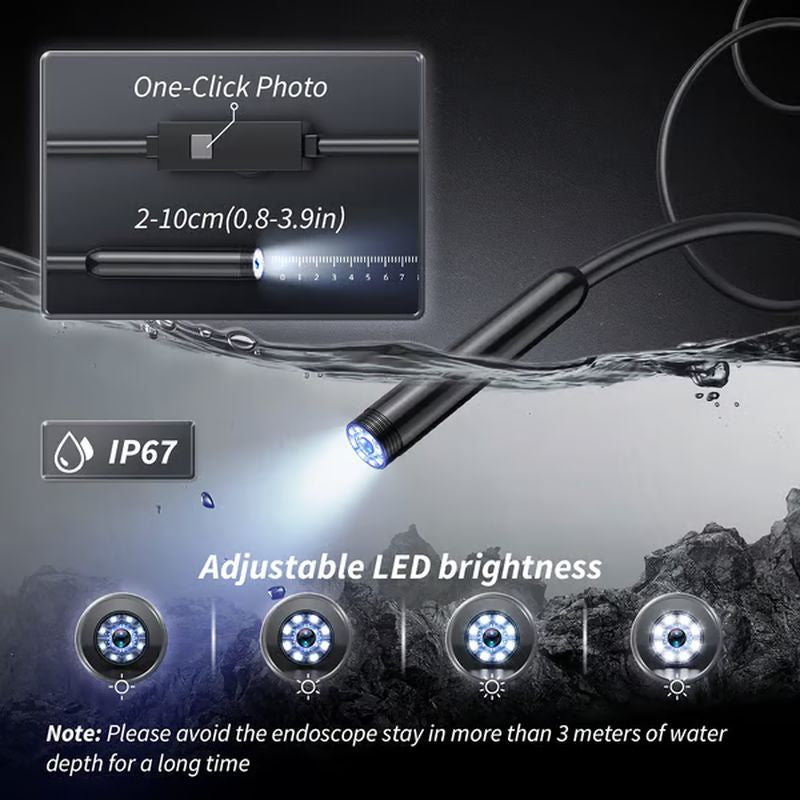 🔎 Plug and play endoscope camera