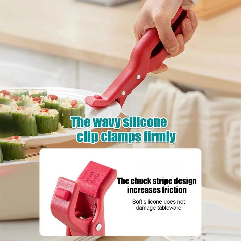 Multipurpose Anti-scald Clip for Kitchen Bowl Holder