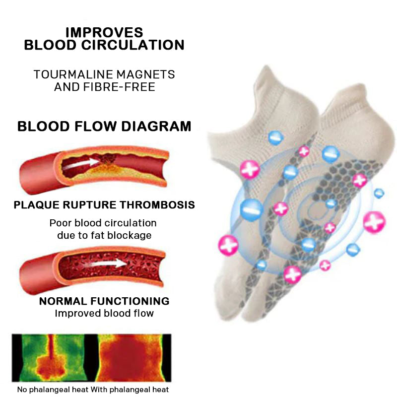 Tourmaline ion socks