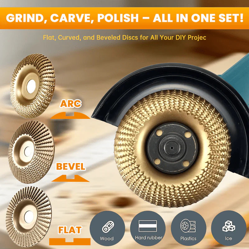 Wood Carving Polishing Tool Set