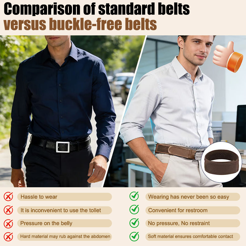Hook-style Velcro elastic lazy waist belt