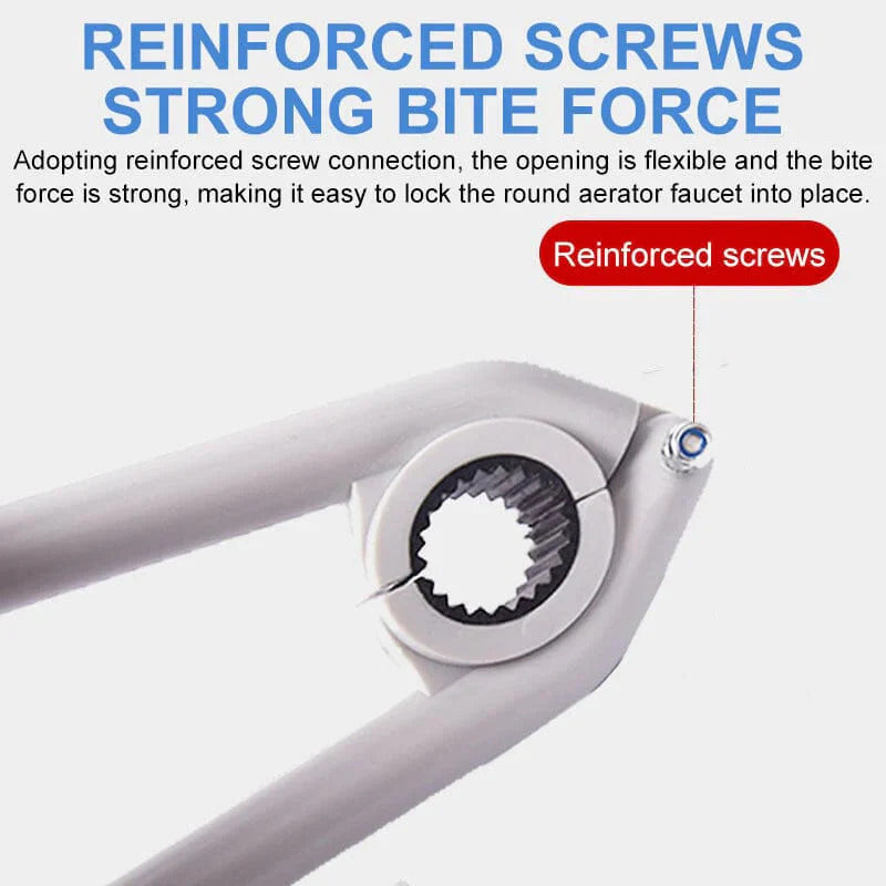 Faucet aerator wrench