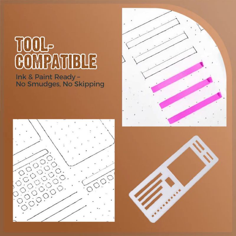 Flexible diary template