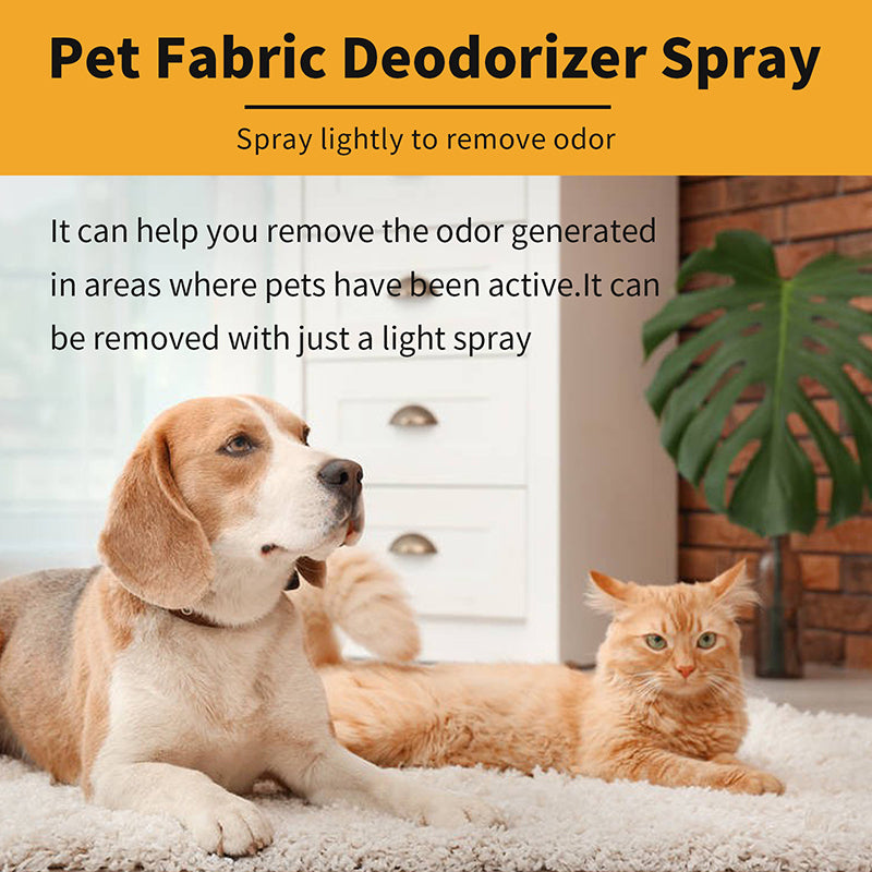 Strong deodorizing spray for pets