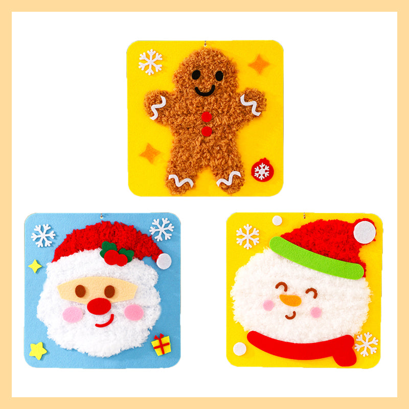 Christmas DIY Embroidery Doll Set