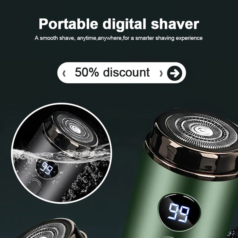 Mini rechargeable razor