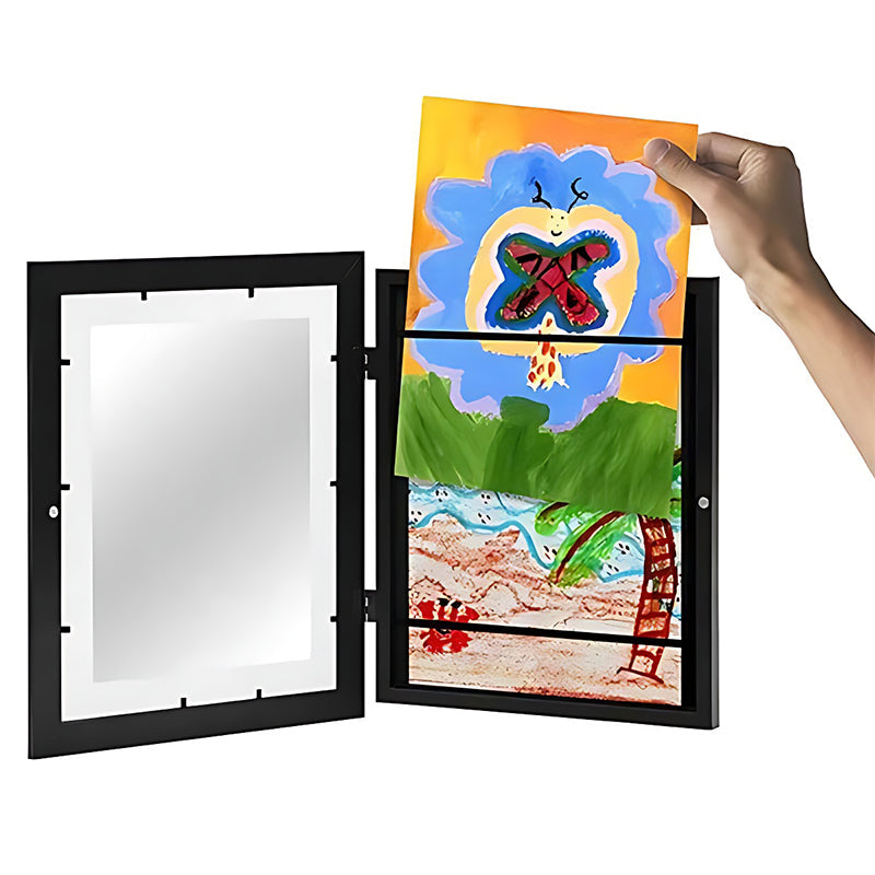 Transparent Glass Photo Frame