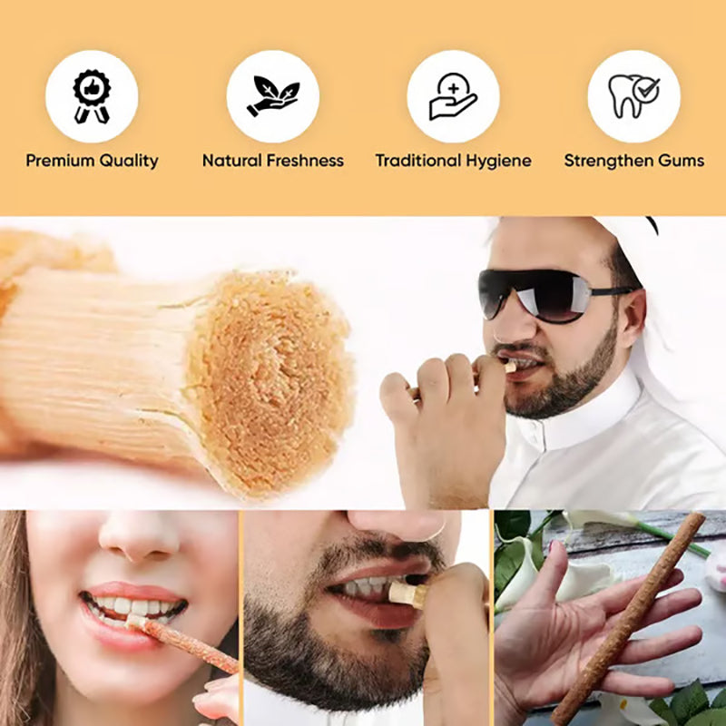 Natural Miswak Teeth-Cleaning Stick
