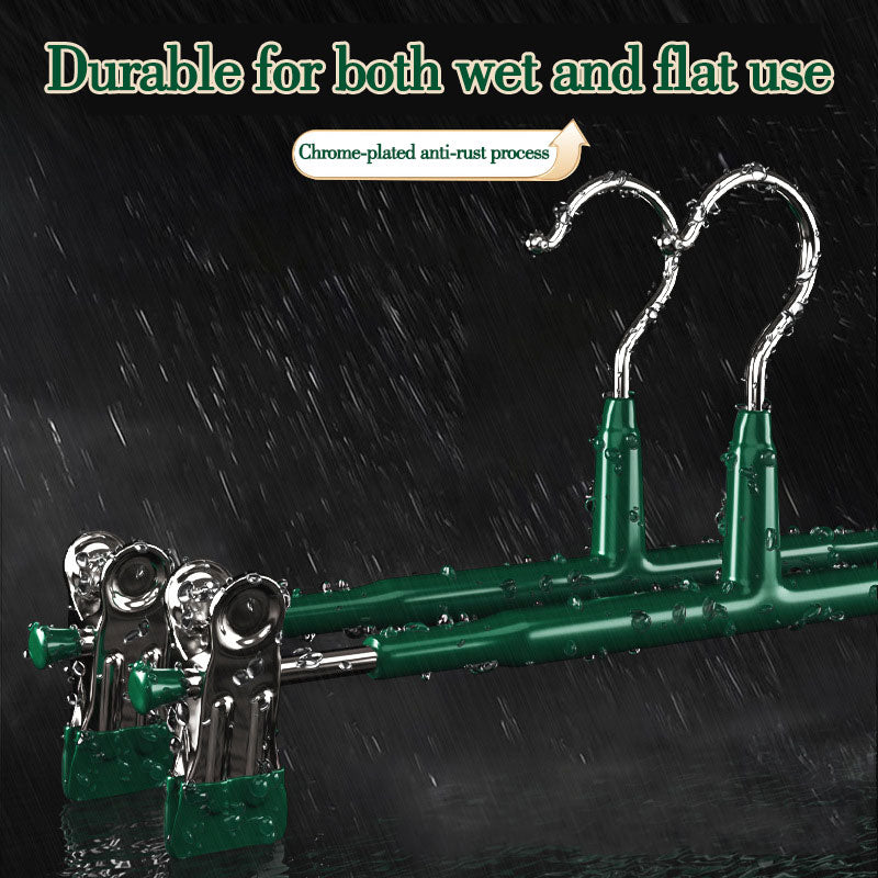 Non-slip Traceless Plastic Trouser Clips