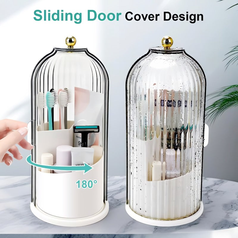 ✨Sliding cover toothbrush storage box