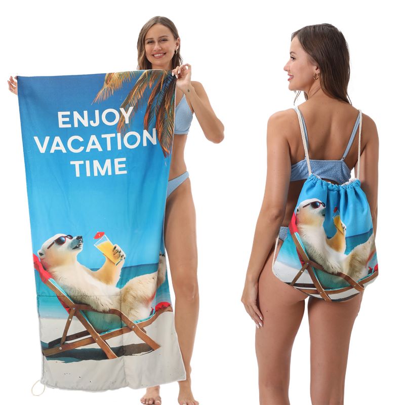 Foldable Beach Towel