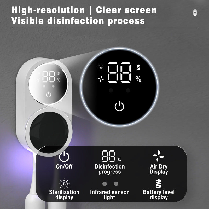 Automatic Toothbrush Sterilizer Box and Stand
