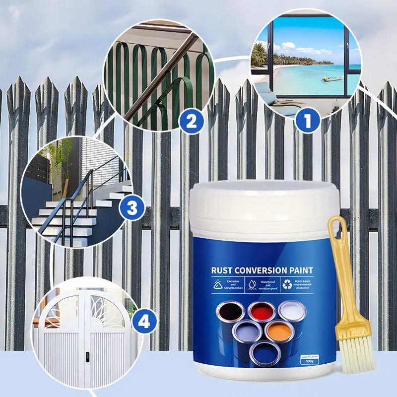 🔥Waterproof Rust Remover😮Solve discoloration, leaks, peeling and rust