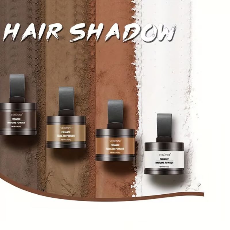 Hairline Powder Instantly Covers Hair Loss, Root Touch-Up Hair Powder