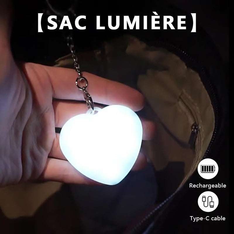 Portable Touch-Sensitive Illuminated Keychain
