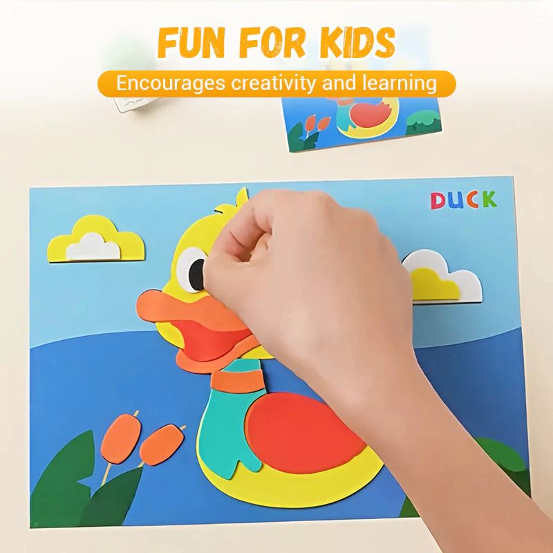 Children's DIY 3D EVA Sticker Toys