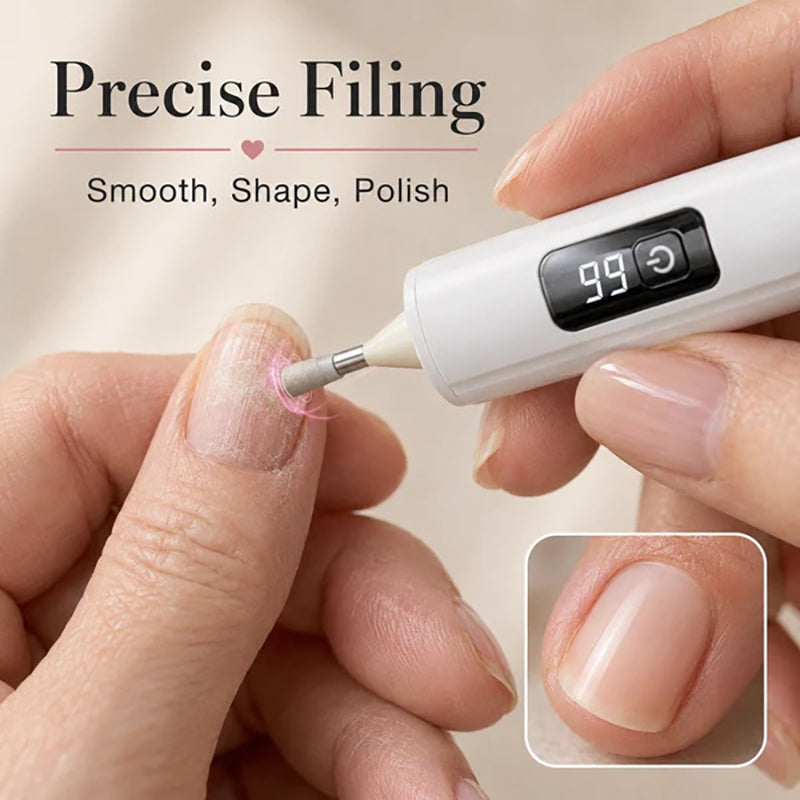 Nail Grinder with LED Light