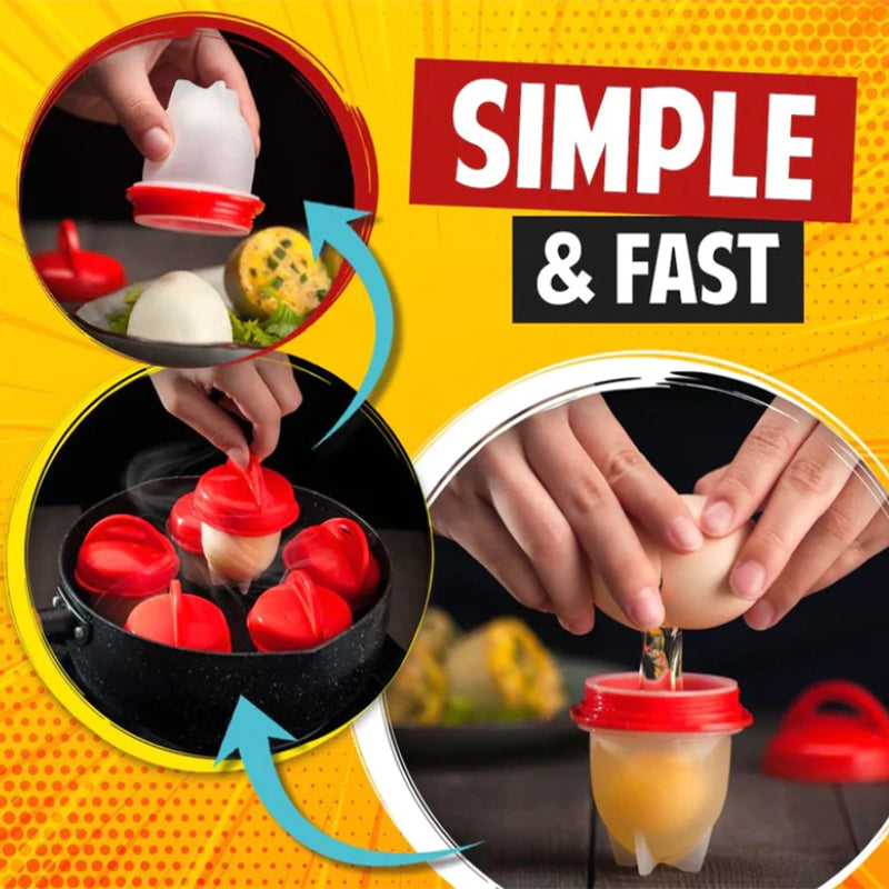 Non-stick Silicone Egg Boiler