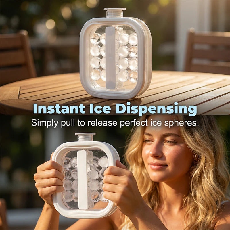 Portable Silicone Ice Ball Maker