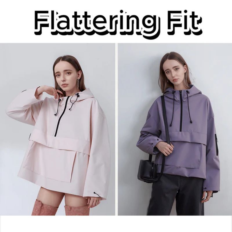 💦Three-in-one waterproof, rainproof, windproof and cold-proof women's jacket