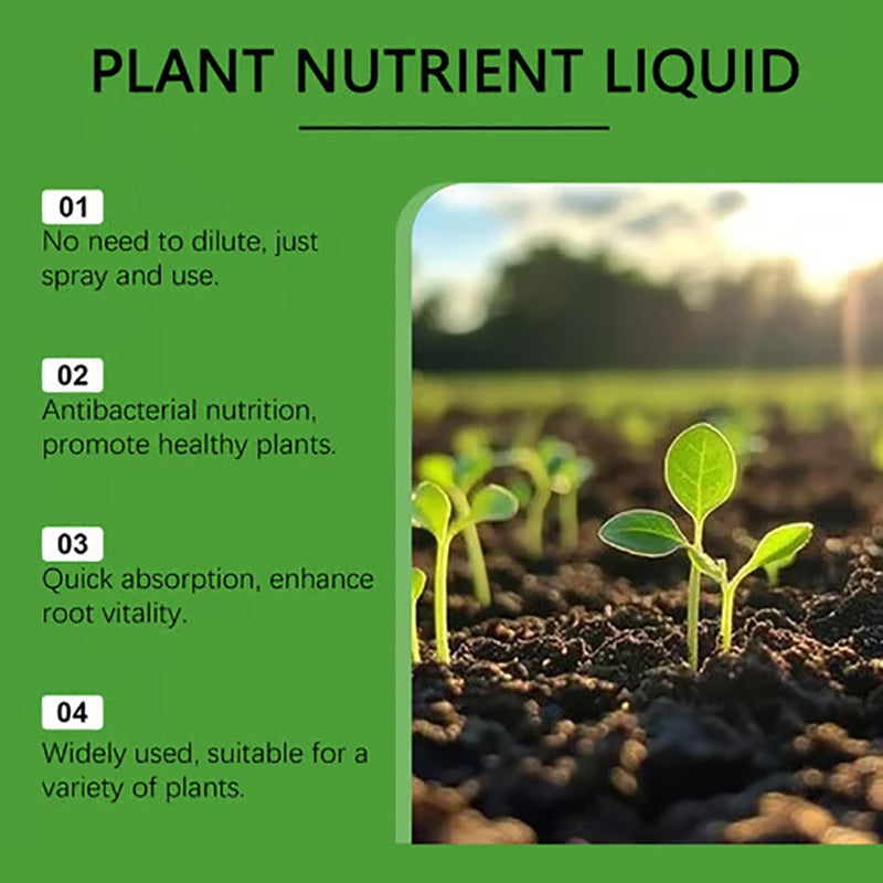 Ready-to-use plant nutrient spray (no dilution required)