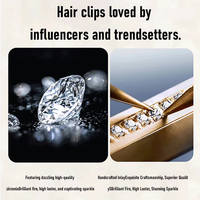 Shiny Wheat Ear Country Style Duckbill Clip