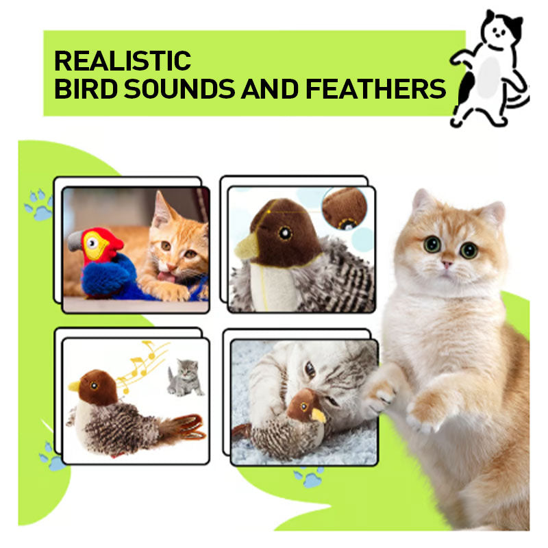 Simulation bird pet toy