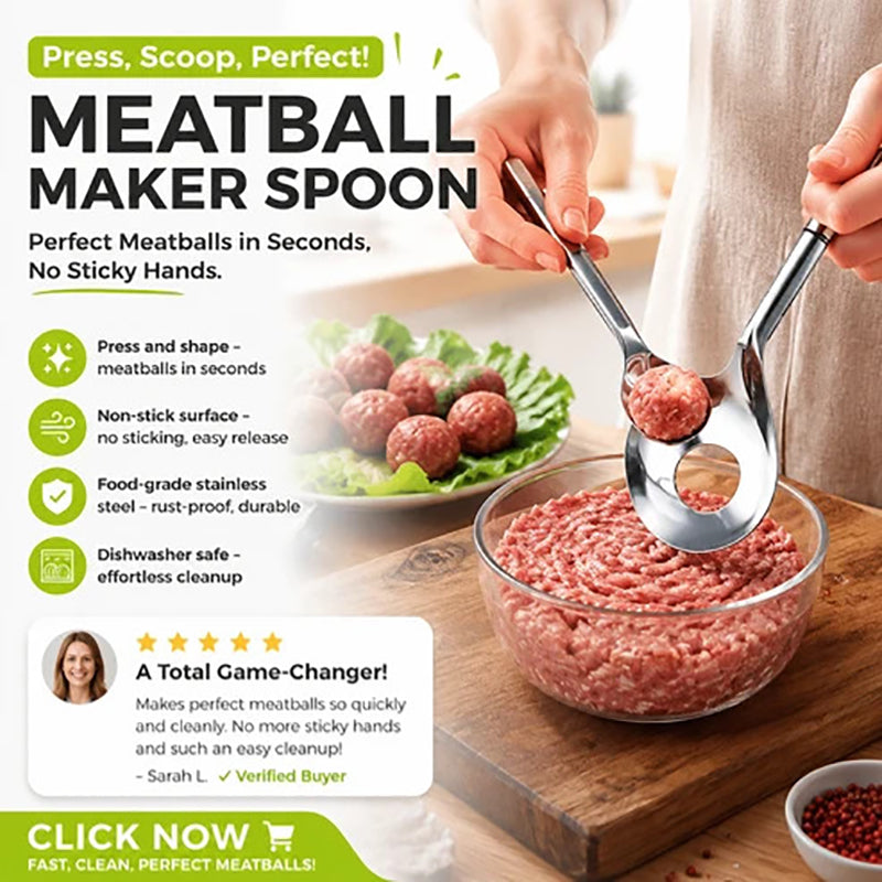 Meatball Squeezer Special Spoon-BUY 1 GET 1 FREE (2 PCS)