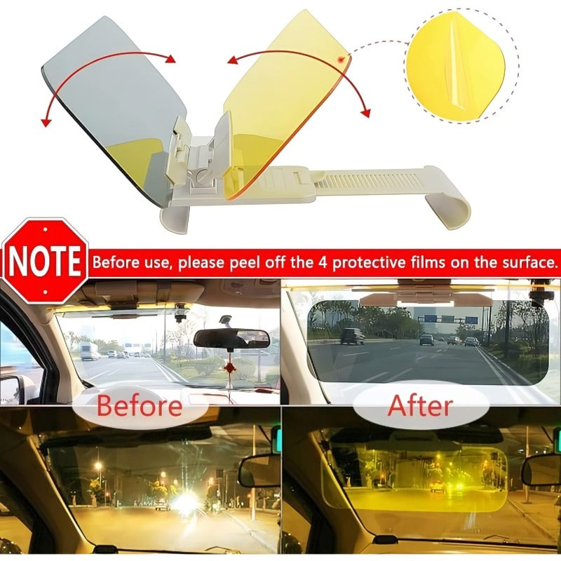 Anti-glare Driving Visor Extension Day and Night