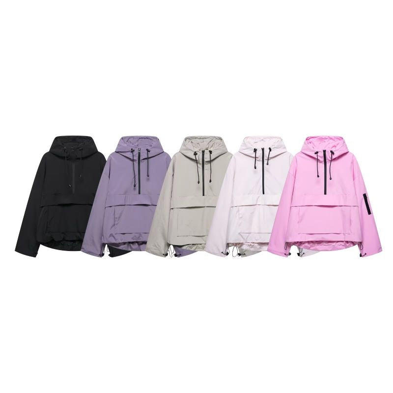 💦Three-in-one waterproof, rainproof, windproof and cold-proof women's jacket