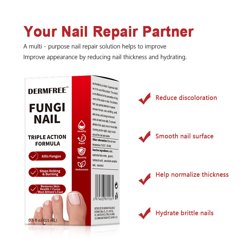 Herbal nail care solution