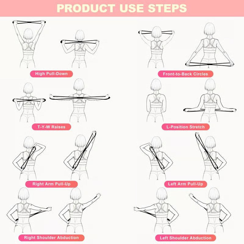 💥🔥Figure 8 fitness resistance band