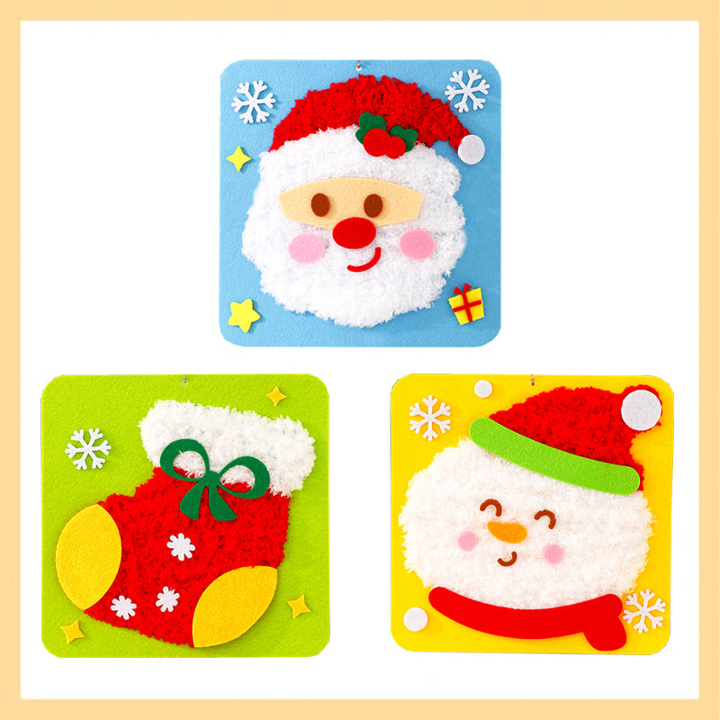 Christmas DIY Embroidery Doll Set