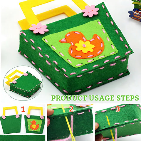 Children's DIY Bag Sewing Set