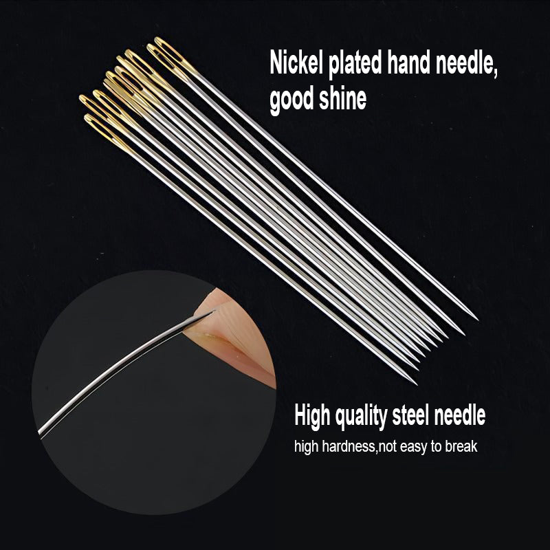 Self-threading Needles