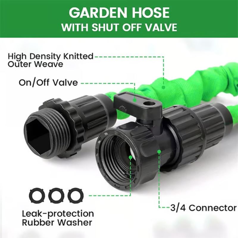 💦Magic hose with 7 spray gun functions