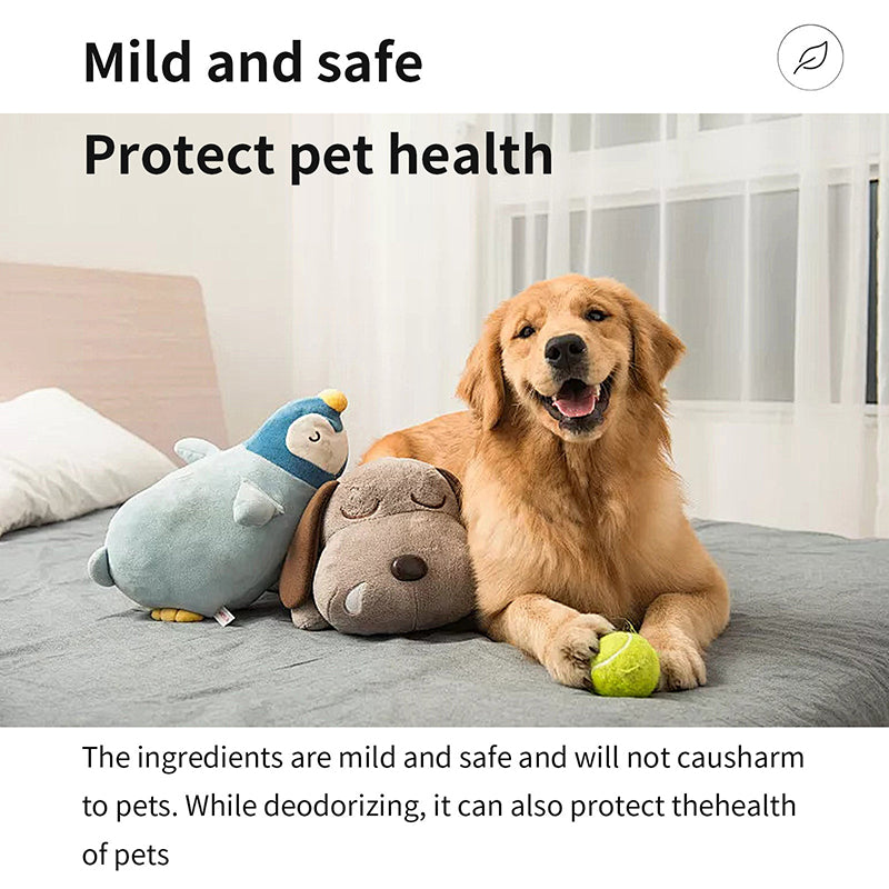 Strong deodorizing spray for pets