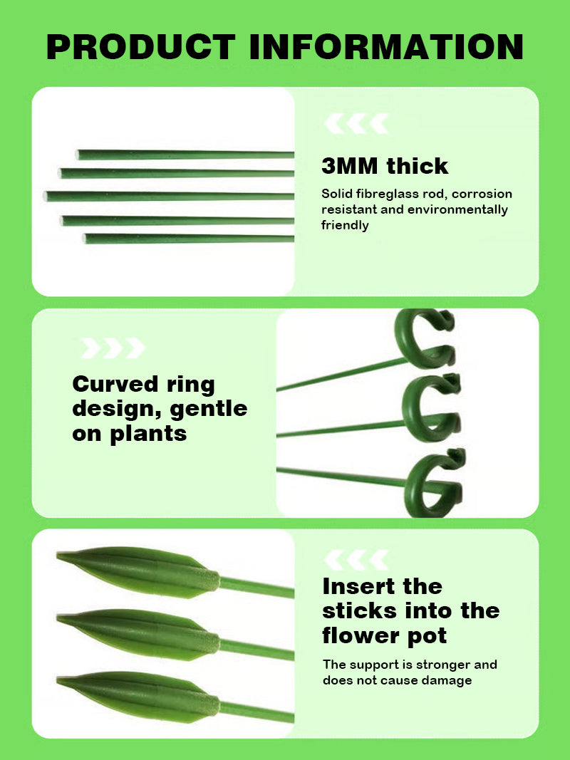 Climbing plant anti-lodging fixed bracket